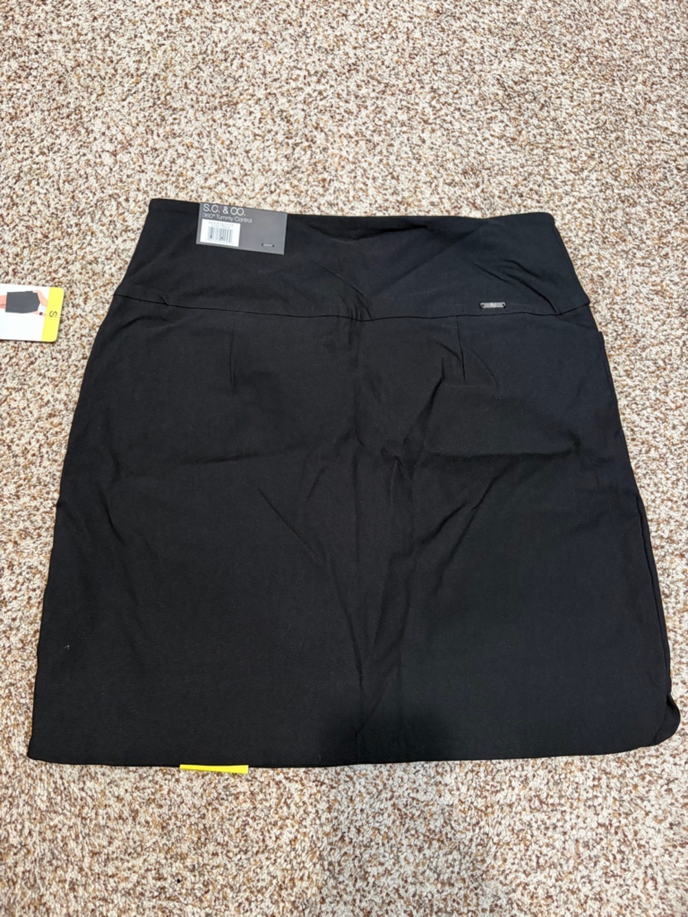 Black Pull-On Skort with Tummy Control and Front Pockets NWT - Picture 7 of 9